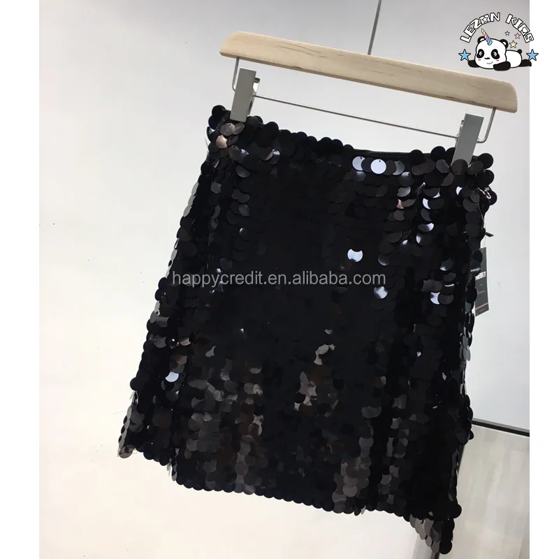 LEZONKIDS - Custom Flip Sequin Girls Skirts Rainbow Sequin Kids Skirt Girls Skirt for 2-12Years